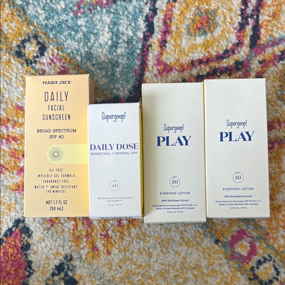 NEW NWT Sunscreen bundle - Supergoop! Set